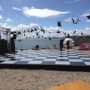 Black & White Dance Floor for Loerie Awards 2012 Function @ The Grand on the Beach